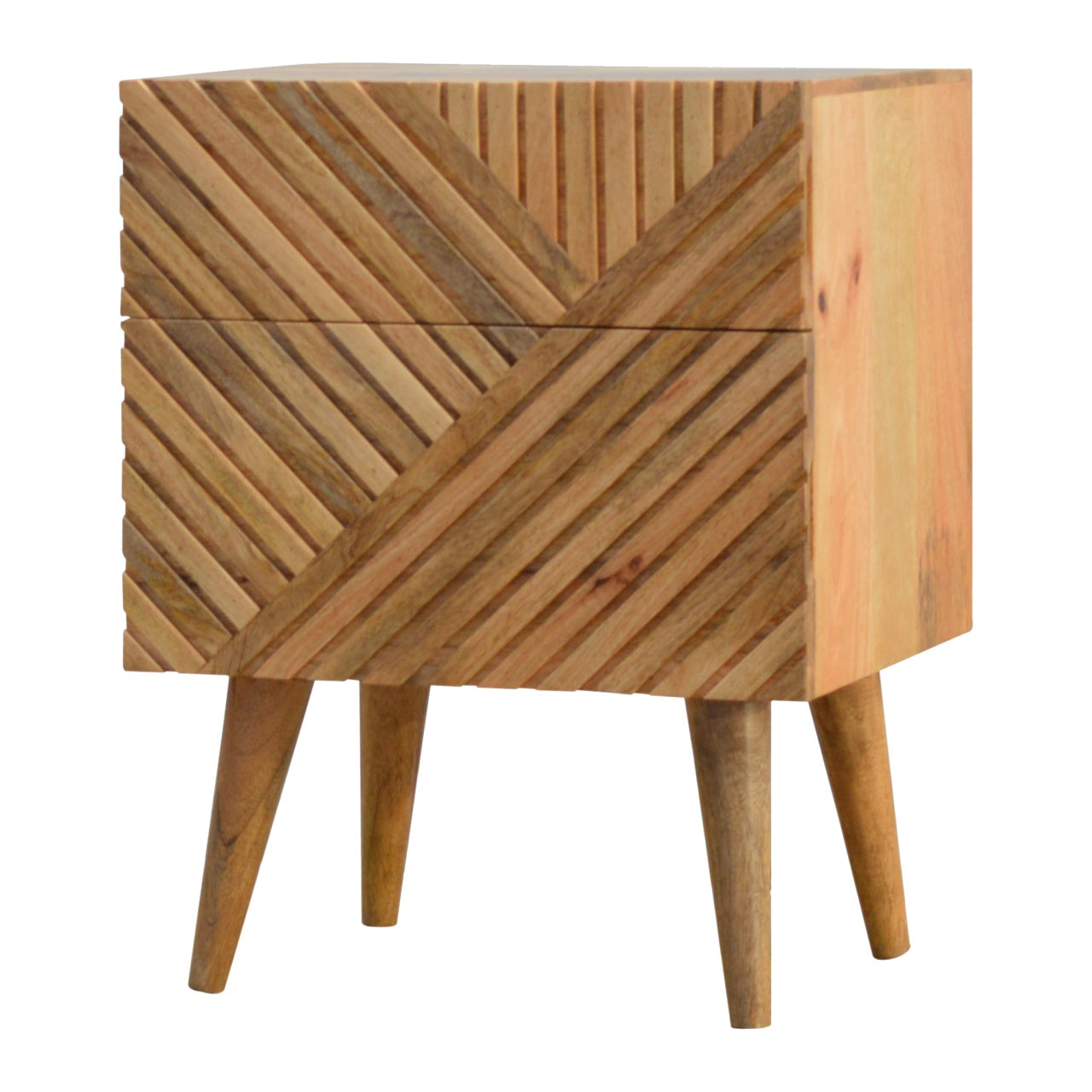 Lille 2 Drawer Bedside by Artisan Furniture