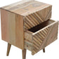 Lille 2 Drawer Bedside by Artisan Furniture