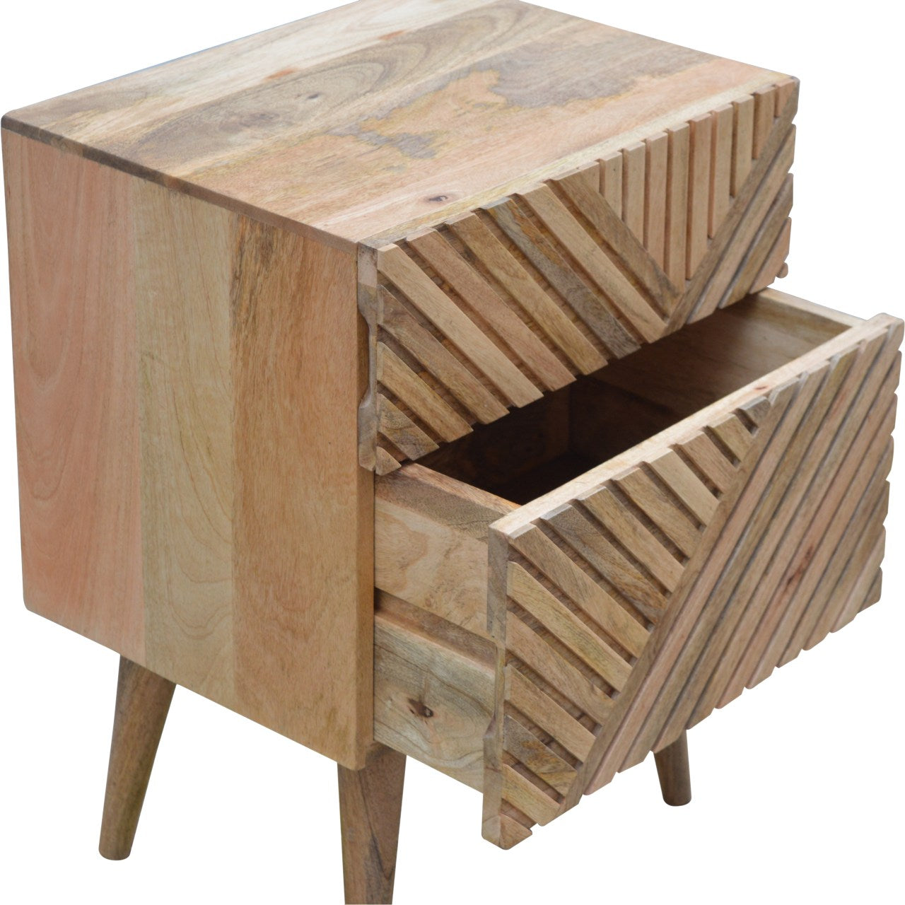 Lille 2 Drawer Bedside by Artisan Furniture