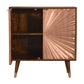 Manila Copper Solid Wood Cabinet