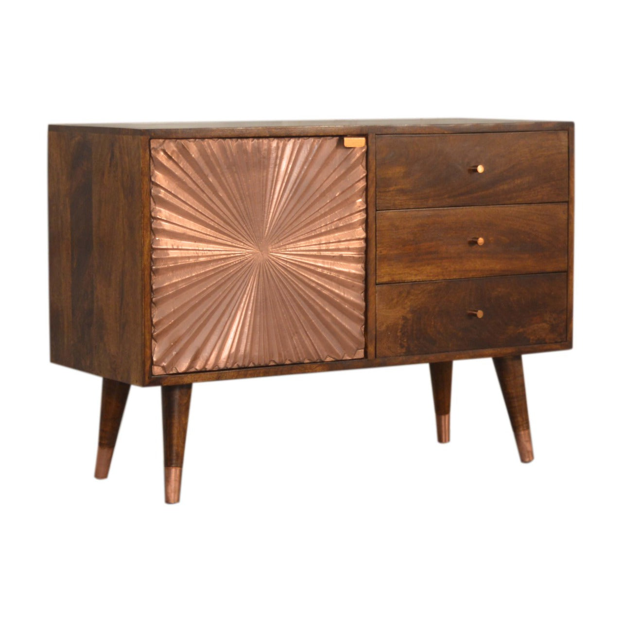 Manila Copper Solid Wood Sideboard