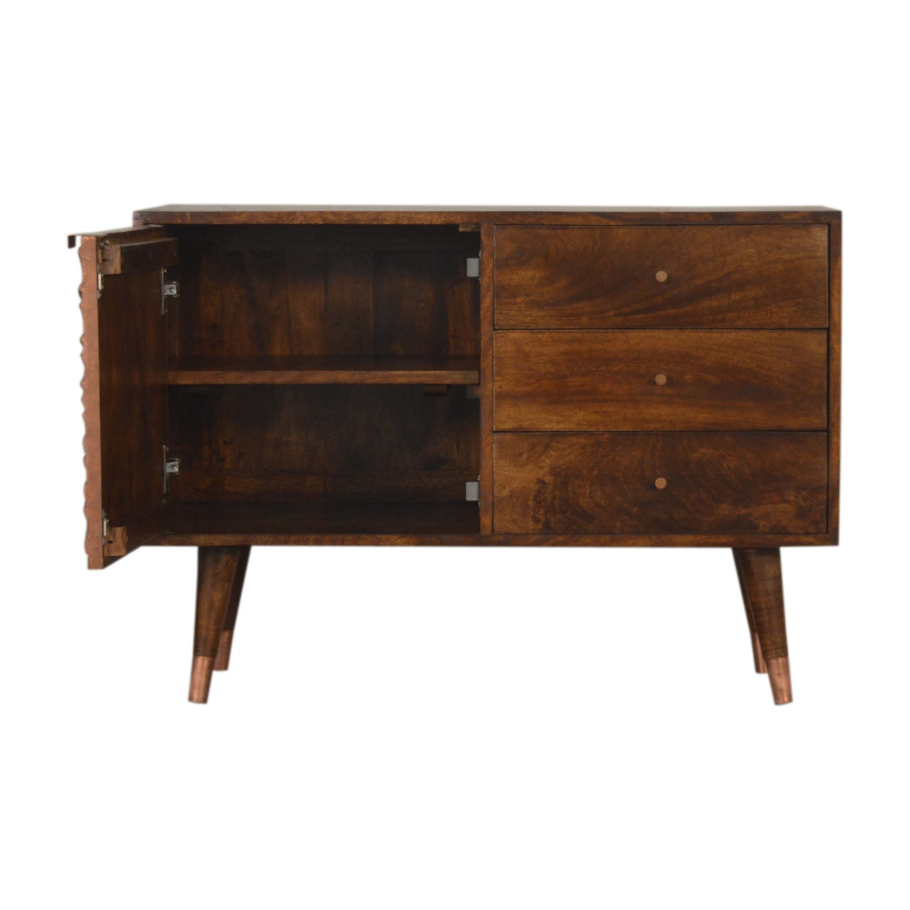 Manila Copper Solid Wood Sideboard