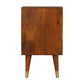 Manila Gold Solid Wood Bedside