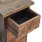 Mini 3 Drawers Classic Grey Country Style Bedside