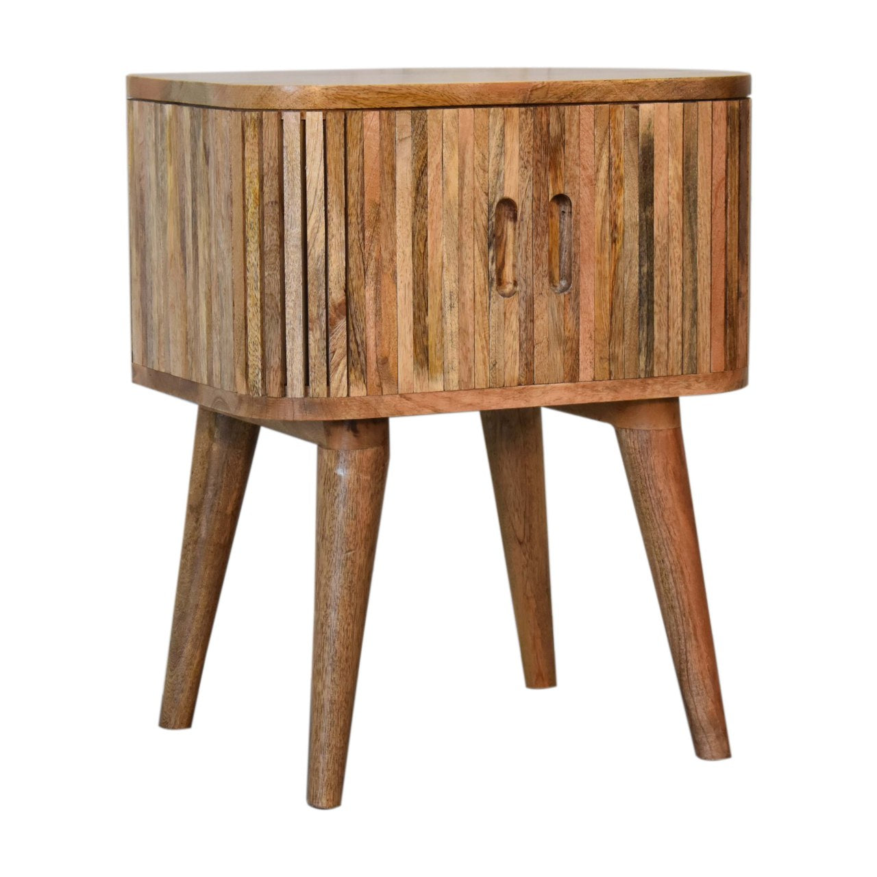 Artisan Mokka Wooden Bedside