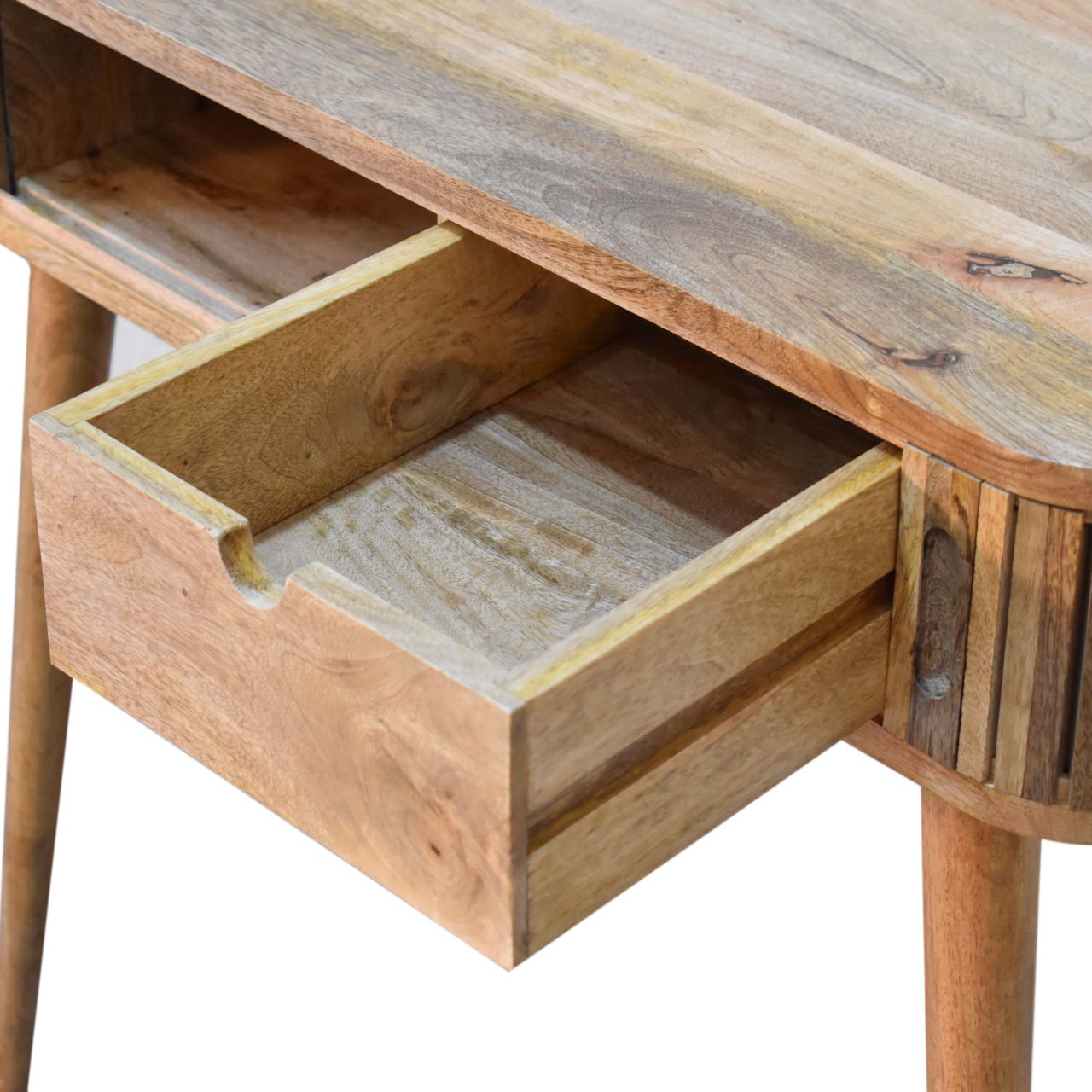 Mokka Solid Wood Console Table