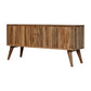 Mokka Solid Wood Media Unit