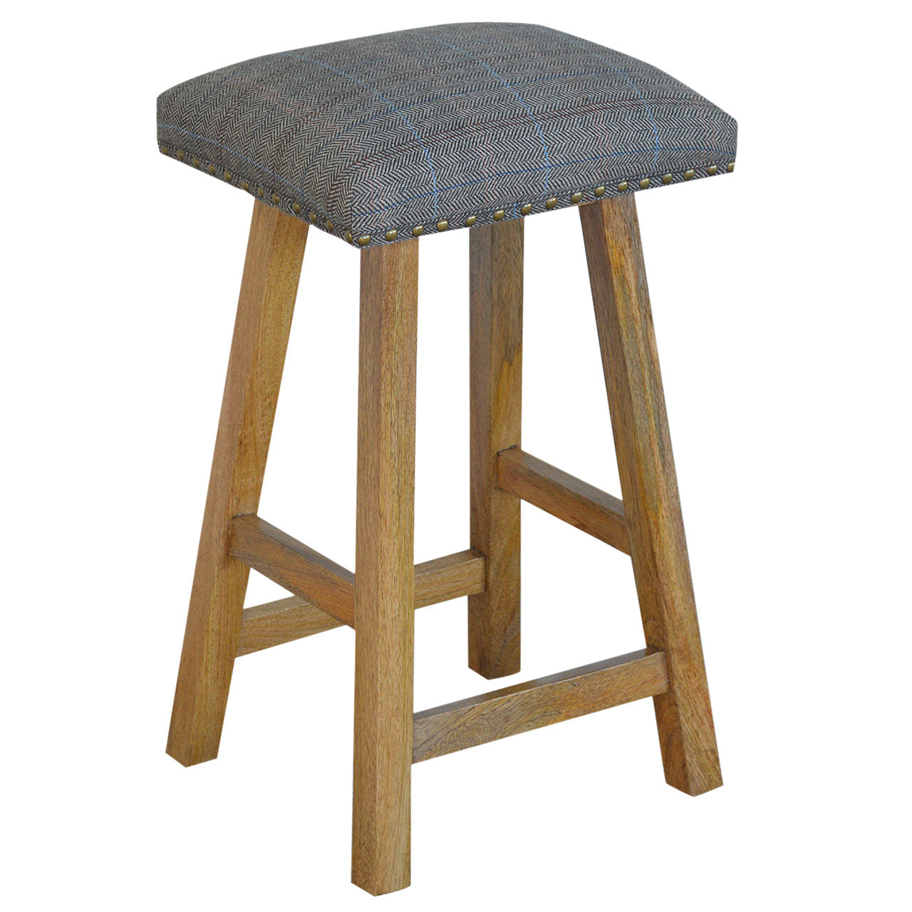 Multi Tweed Bar Stool by Artisan Furniture