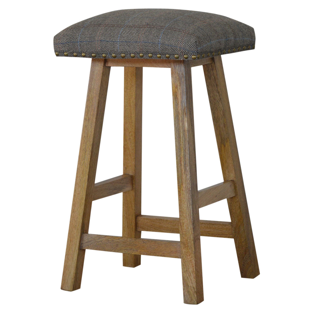 Multi Tweed Bar Stool by Artisan Furniture