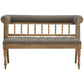 Multi Tweed Deep Button Hallway Bench by Artisan Furniture