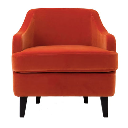 Nor Orange Armchair by Domingo Salotti