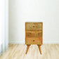 Nordic Style 4 Drawer Multi Bedside by Artisan Furniture