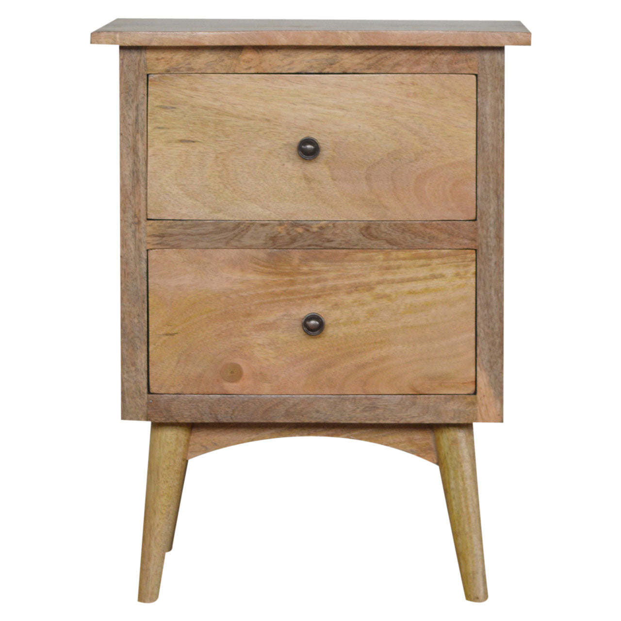 Nordic Style Bedside with 2 Drawers by Artisan Furniture