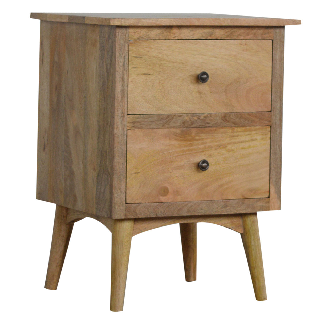 Nordic Style Bedside with 2 Drawers by Artisan Furniture
