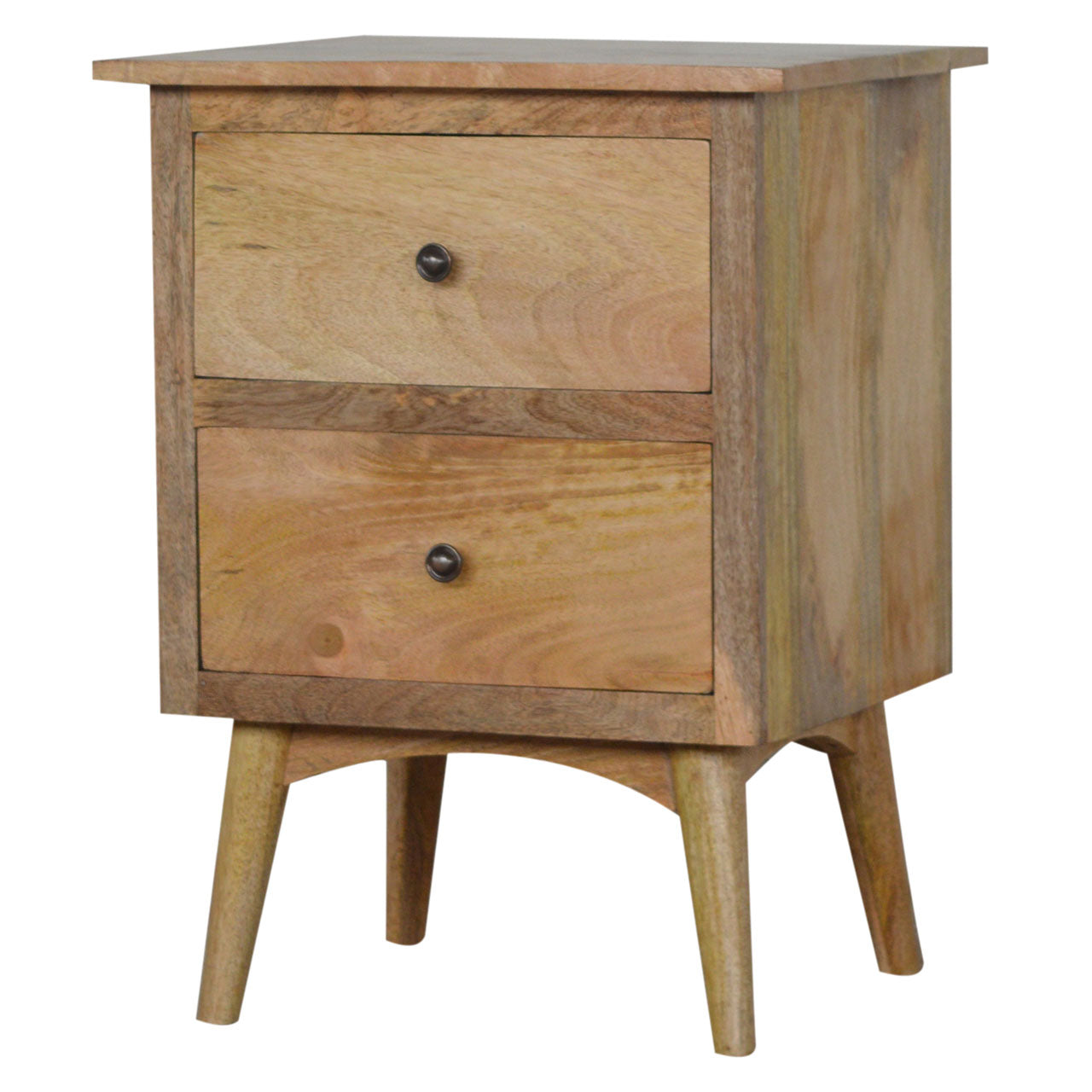 Nordic Style Bedside with 2 Drawers by Artisan Furniture