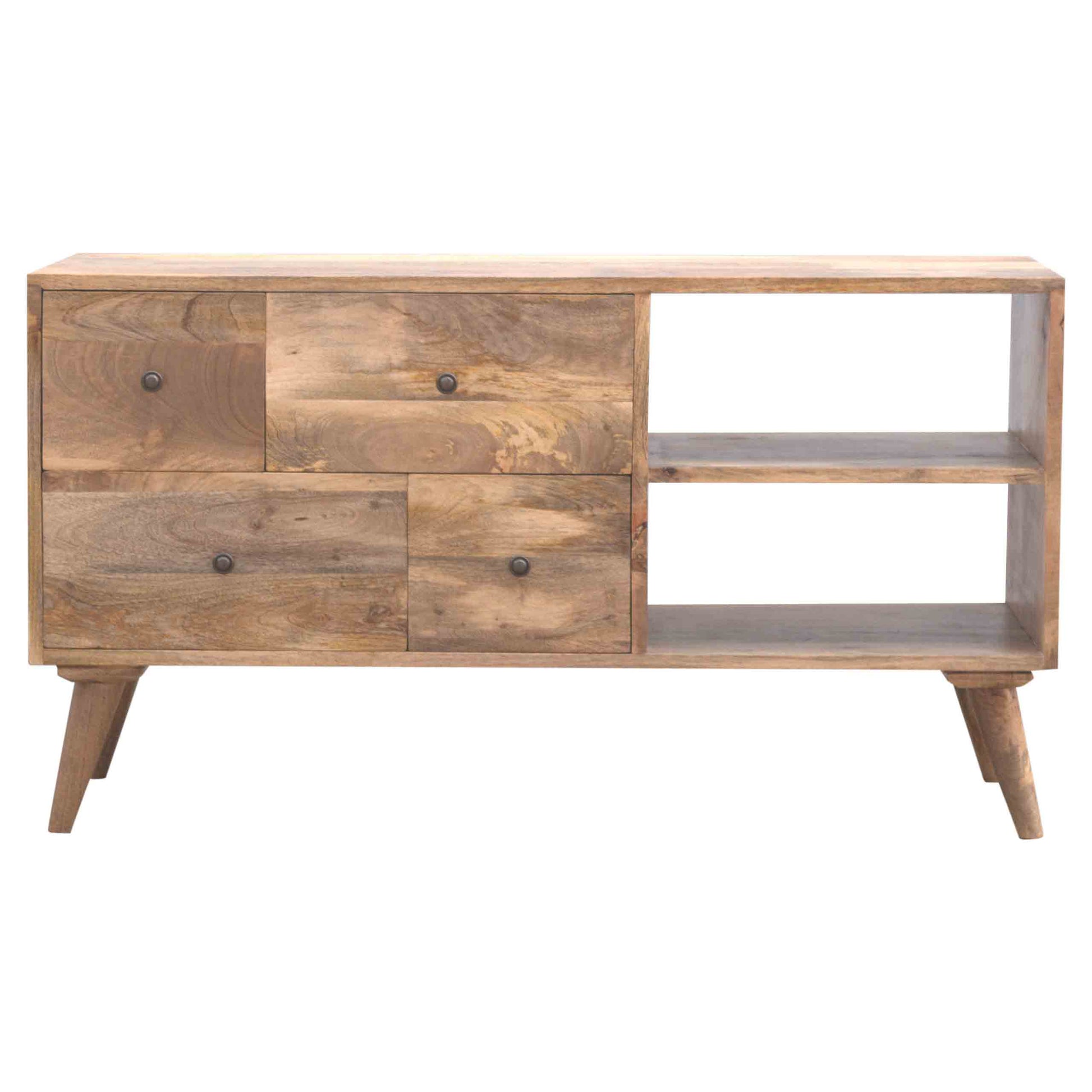 Nordic Style Multi Drawer Media Unit by Artisan Furniture