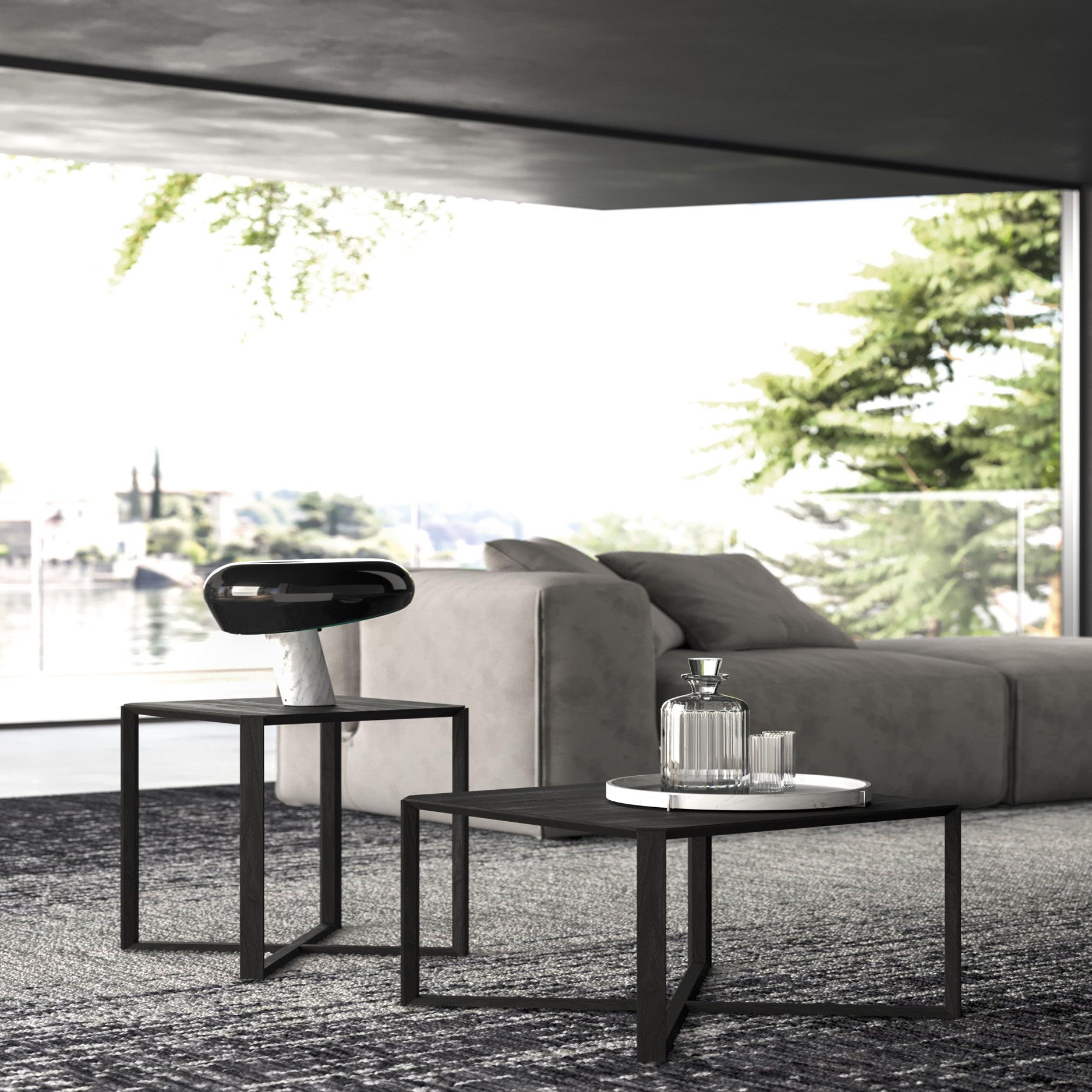Square Agatea 01-23 Coffee Table by Orme Design