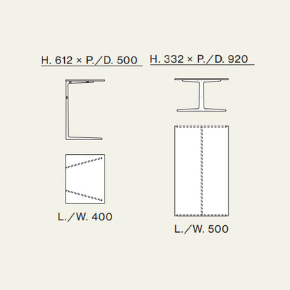 Lama 01-23 Coffee Table by Orme Design