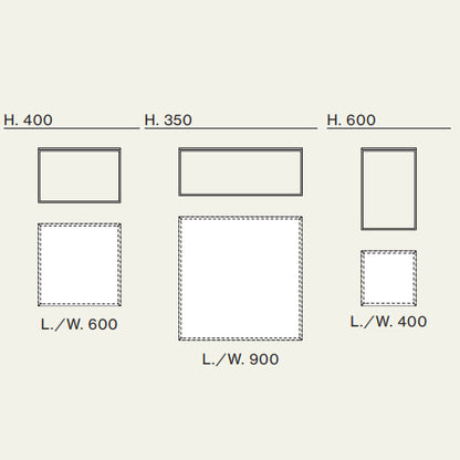Broom 01-23 Coffee Table by Orme Design