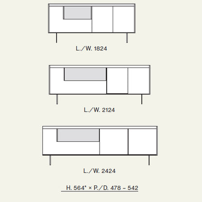Tray 03-23 Sideboard by Orme Design