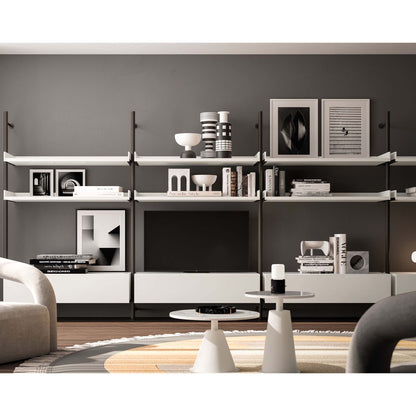 Palko 01 Complements Bookcase System by Orme Design