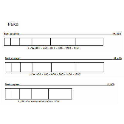 Palko 01 Complements Bookcase System by Orme Design