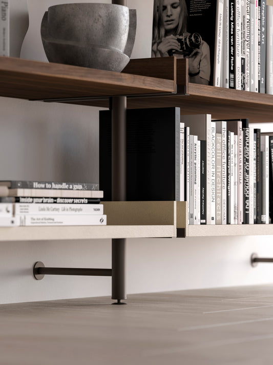 Palko 01 Complements Bookcase System by Orme Design