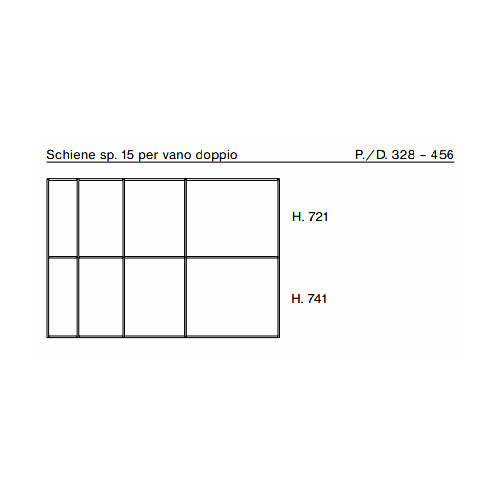 Palko 01 Complements Bookcase System by Orme Design