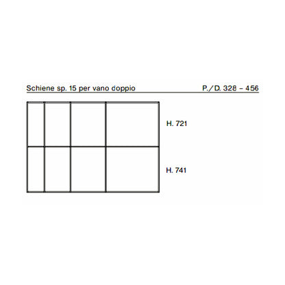 Palko 01 Complements Bookcase System by Orme Design