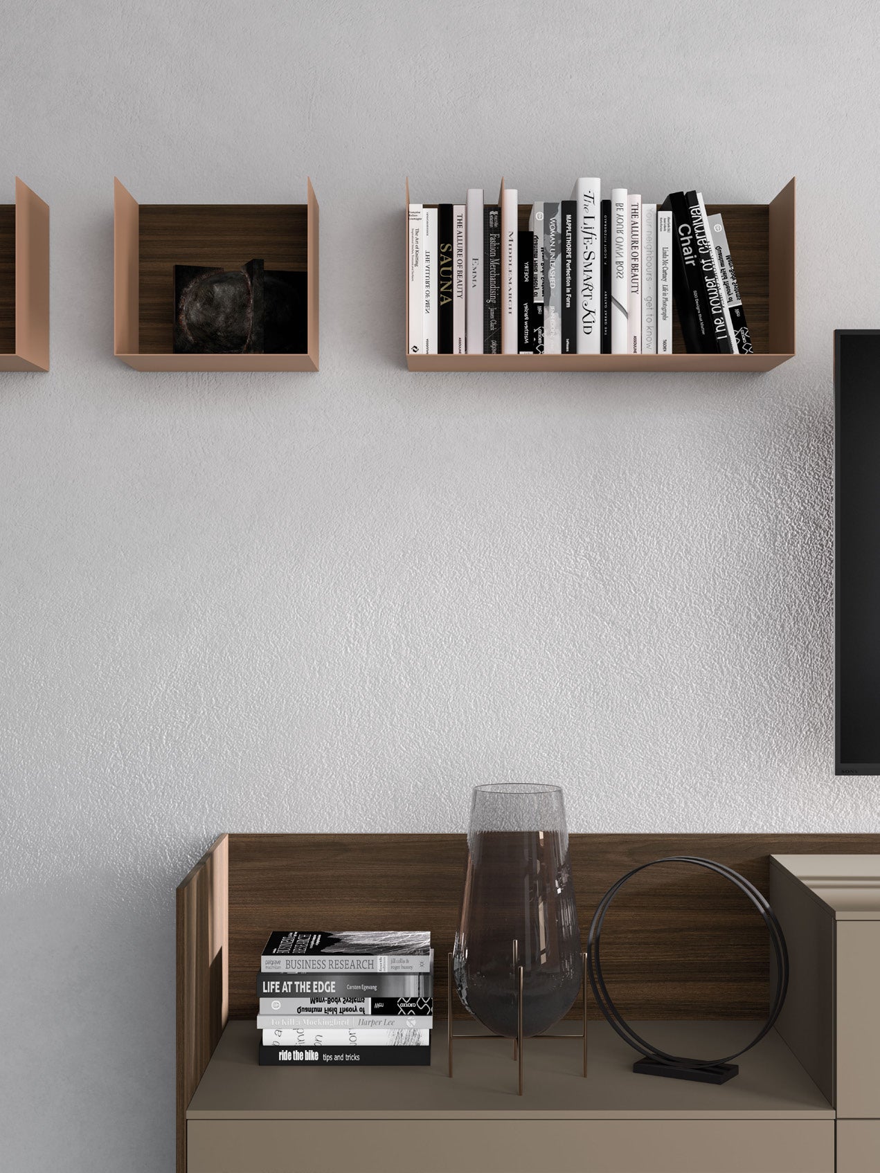 Day 09-23 Bookcase Wall Unit by Orme Design