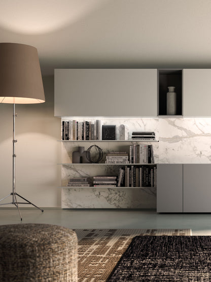 Day 10-23 Bookcase Wall Unit by Orme Design