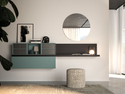 Day 10-23 Bookcase Wall Unit by Orme Design