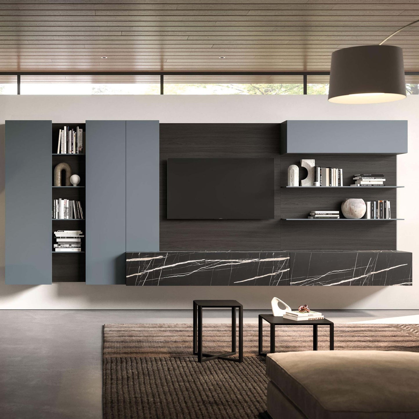 Day 11-23 Bookcase Wall Unit by Orme Design