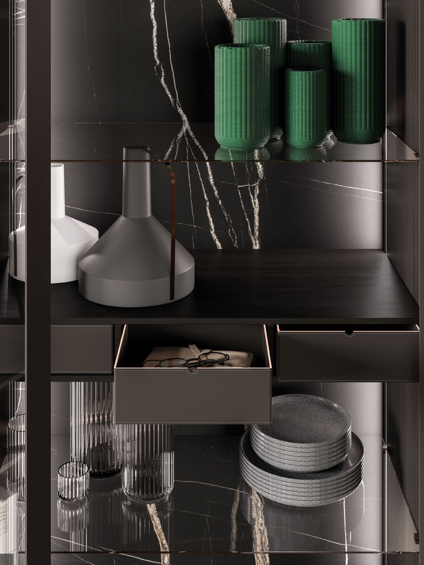 Day 31-23 Logico Bookcase Wall Unit by Orme Design