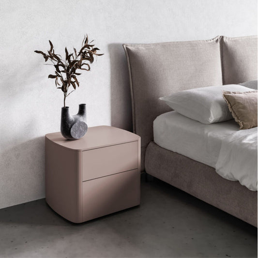 Orme Lovi Bedside Table – 2 Drawers