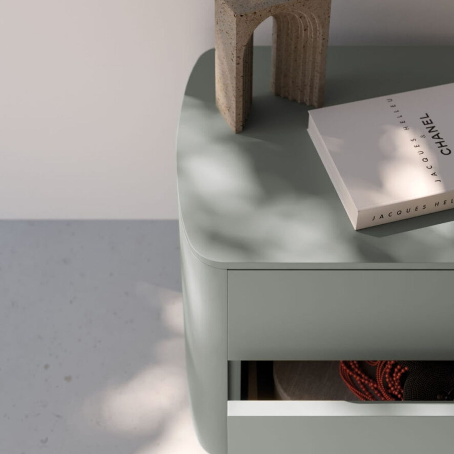 Orme Lovi Bedside Table – 2 Drawers