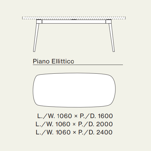 Luis 01-23 Fixed Table by Orme Design