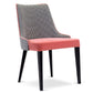 Pat Stylish Pink and Grey Chair by Domingo Salotti