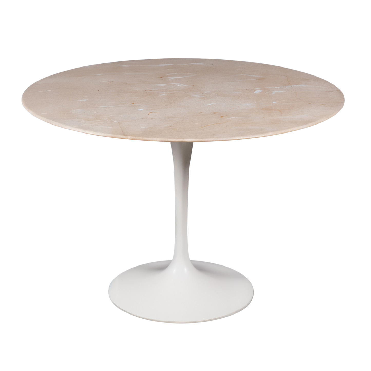 Round Tulip Dining Table 107 cm – Contemporary Italian Pedestal Design
