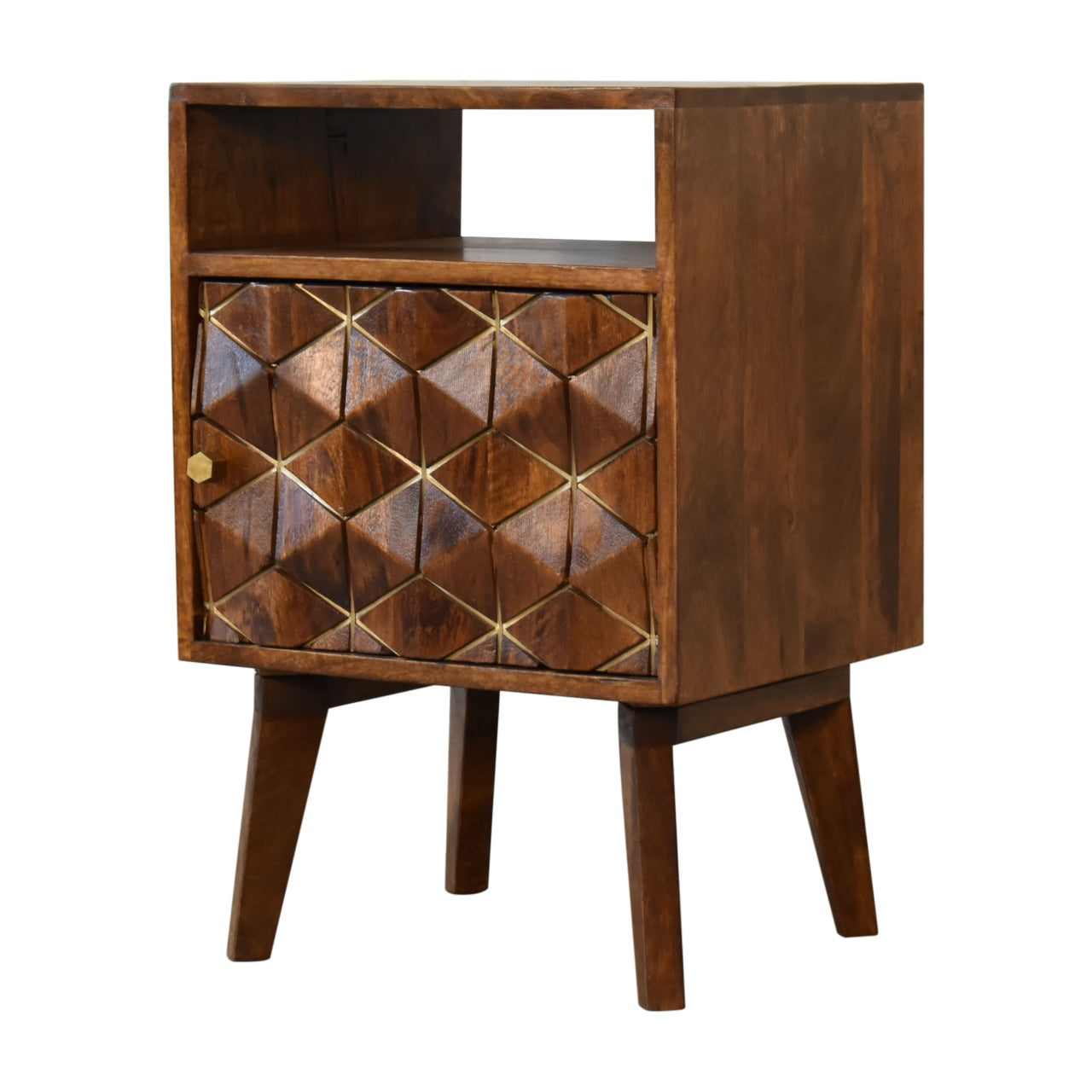 Samara Solid Wood Bedside