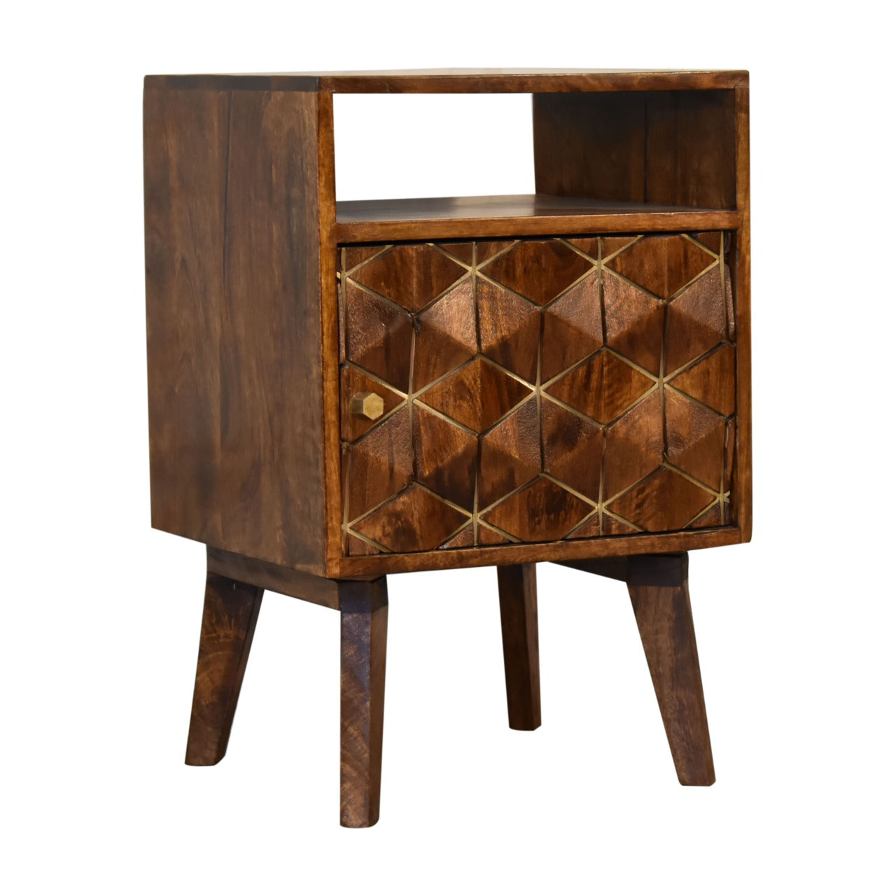 Samara Solid Wood Bedside