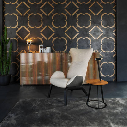 Soho Armchair – Luxury High-Back Lounge Chair for Modern Spaces