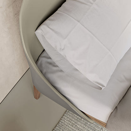 Tamago Wooden Frame Double Bed