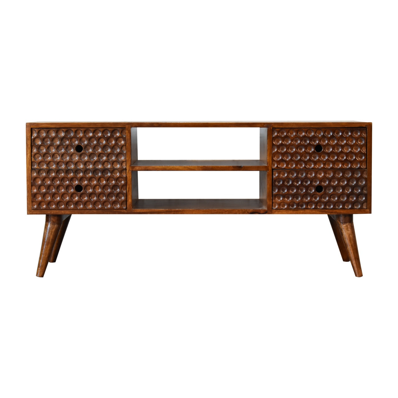 Torun Solid Wood Media Unit