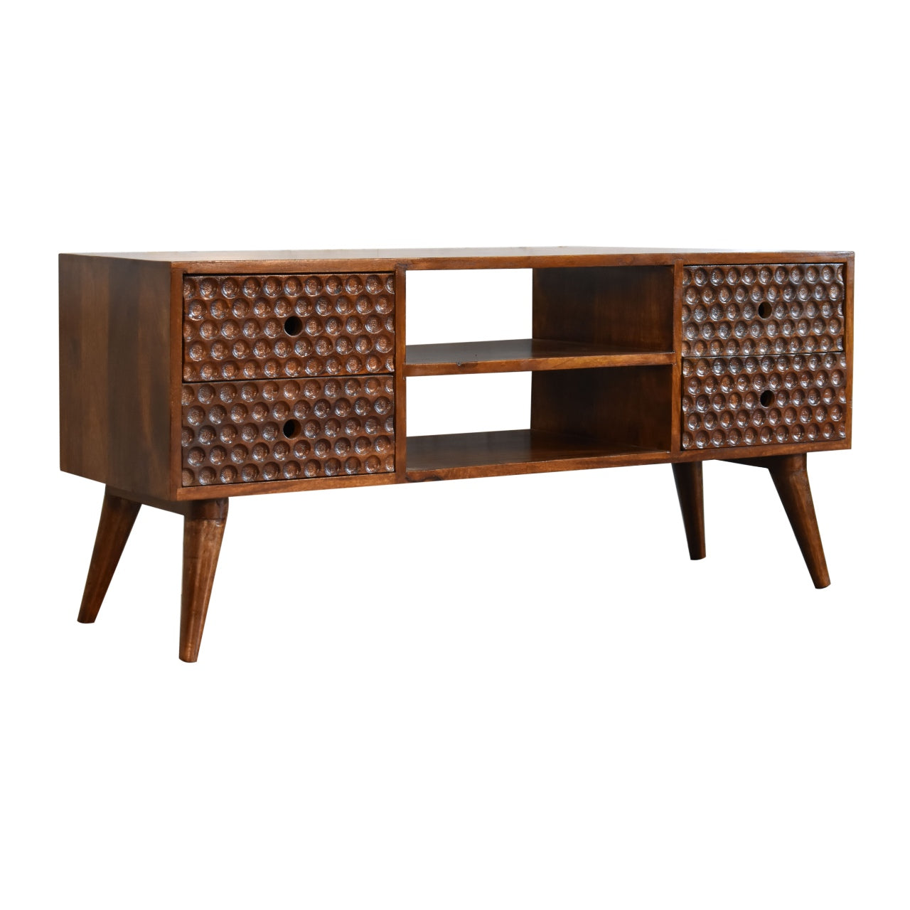 Torun Solid Wood Media Unit