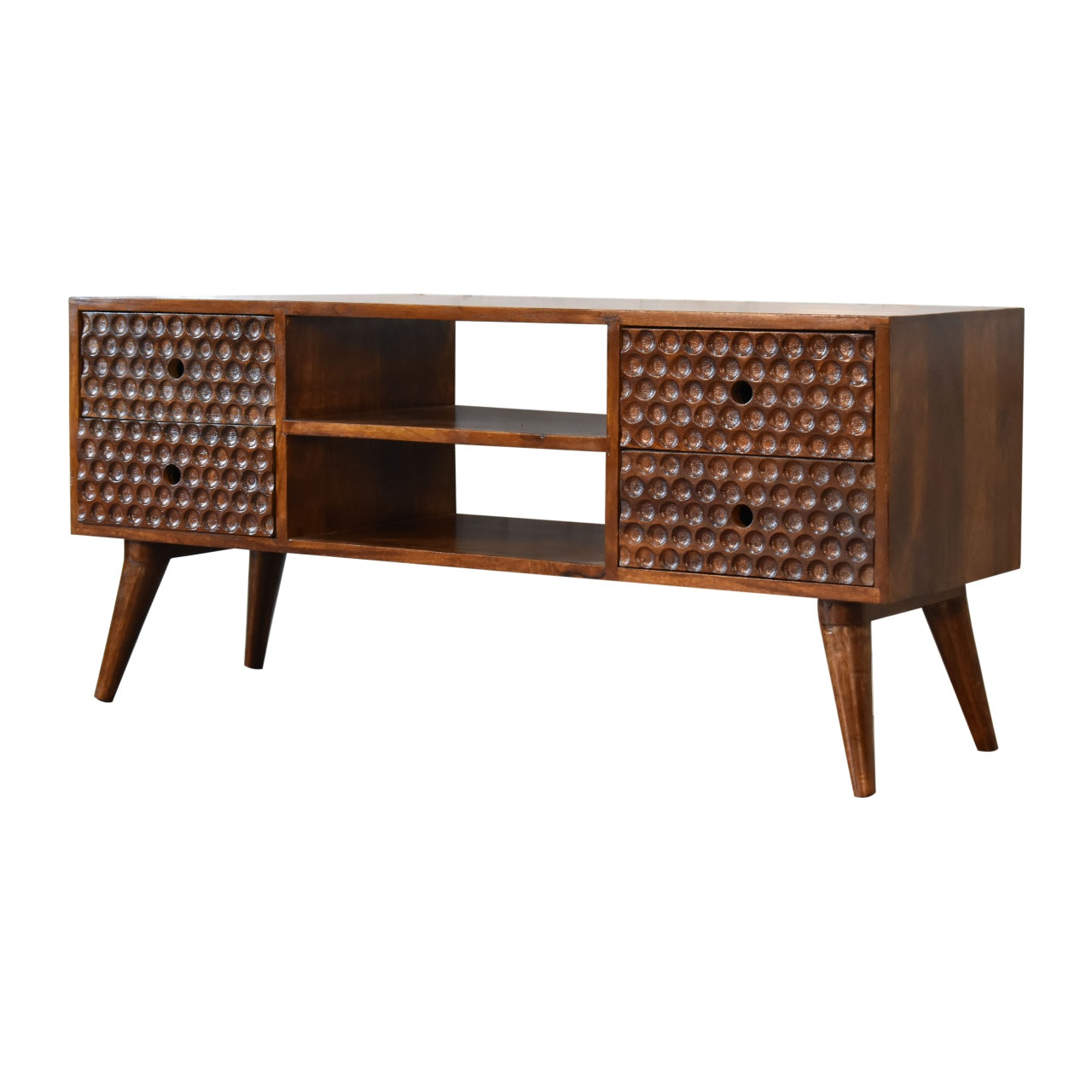 Torun Solid Wood Media Unit