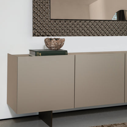 Versatile Passepartout Sideboard in Luxe Champagne and Bronze Finishes