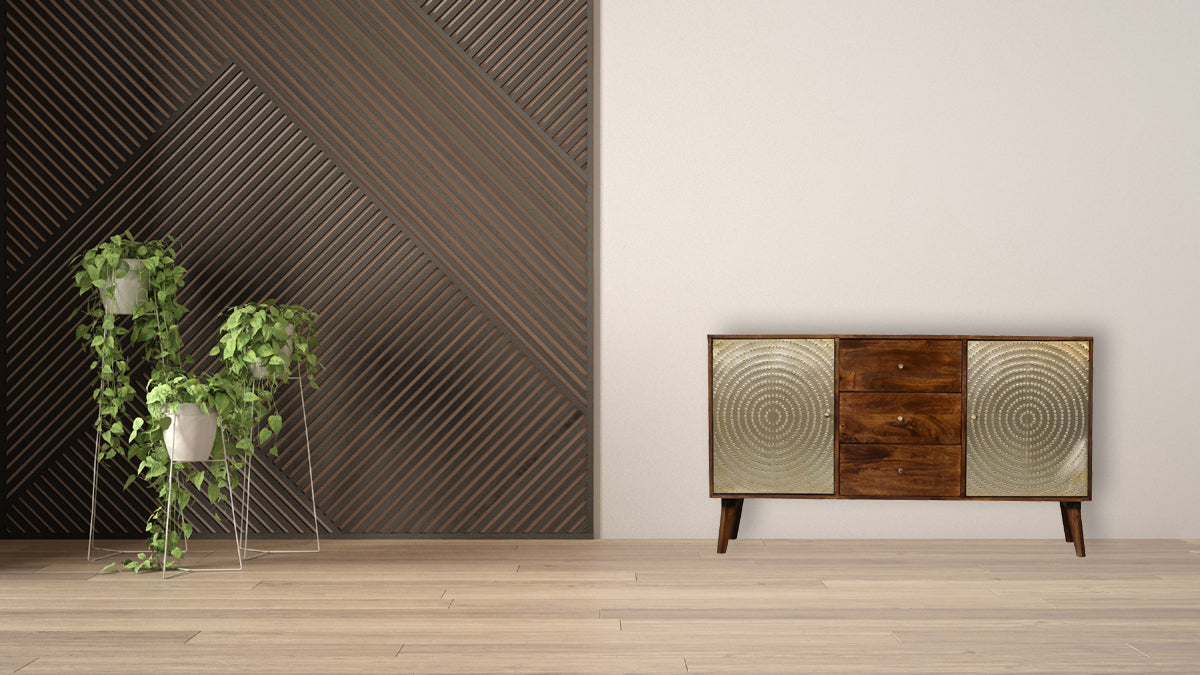 Zen Solid Wood Sideboard