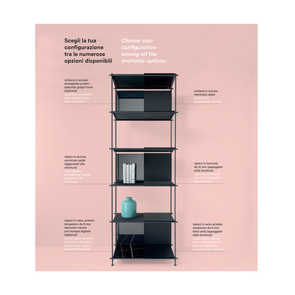 Musa Bookcase Composition 33 By Pezzani