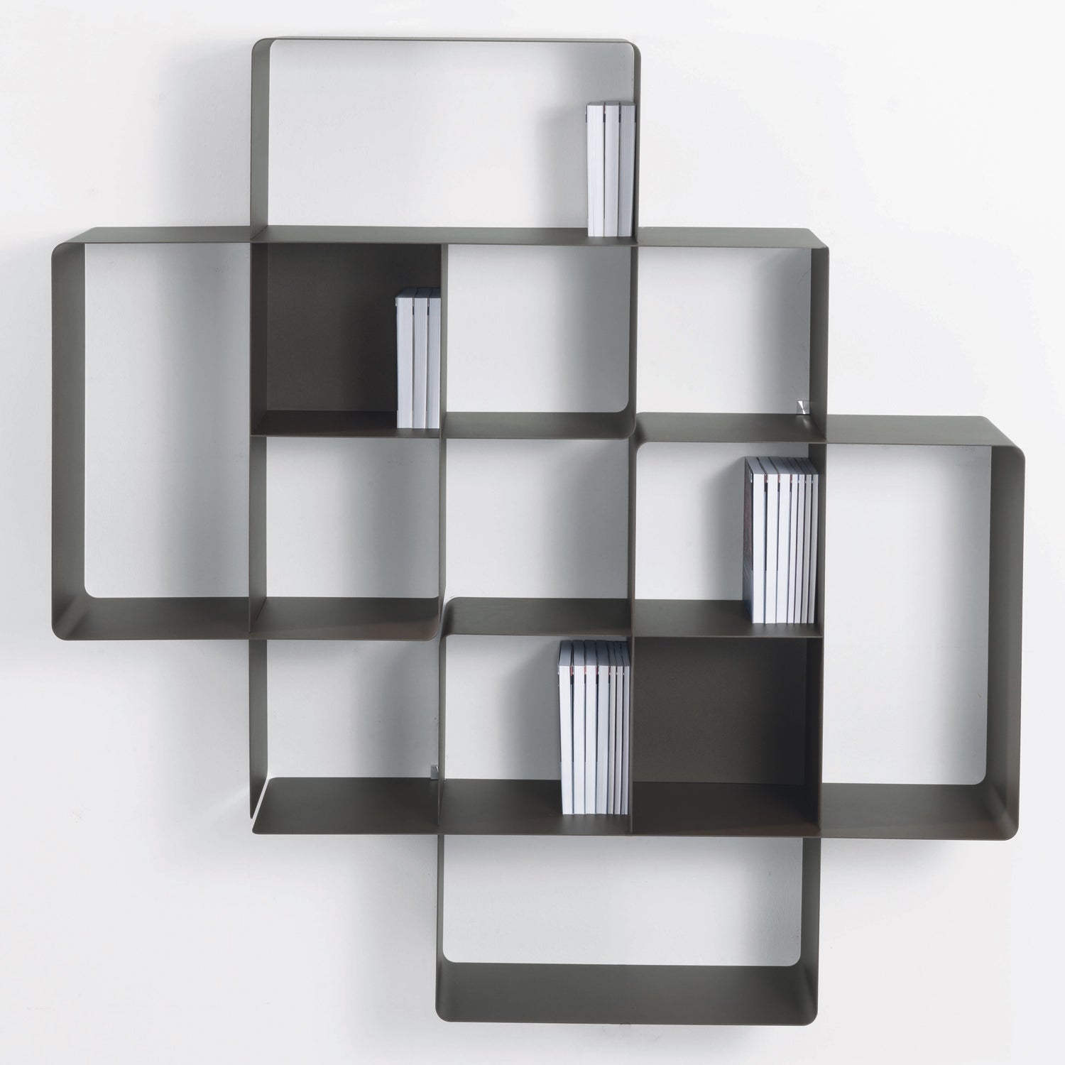 Mondrian Bookcase Composition 02 by Pezzani